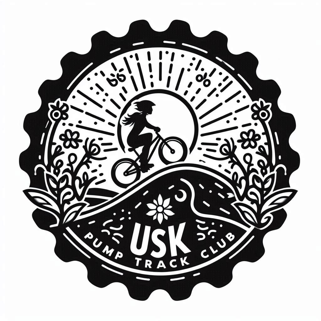 Usk Pump Track Club logo