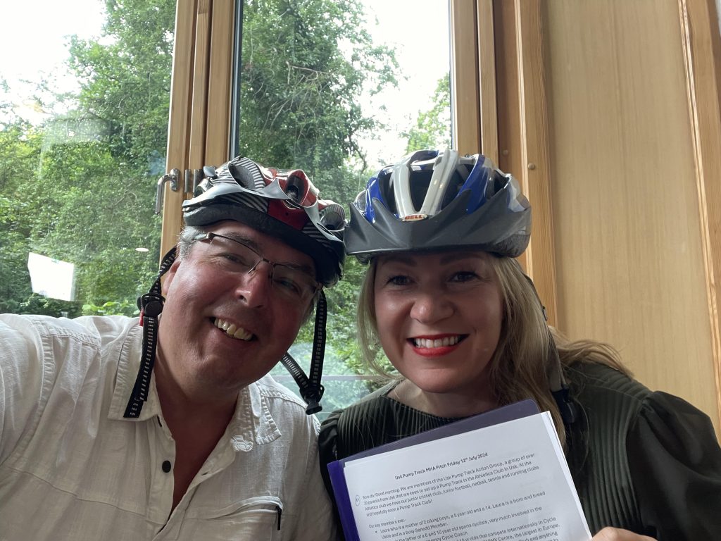 meirion laura fundraising